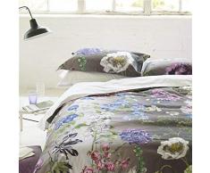 Designers Guild - Alexandria Housse de Couette Satin de Coton Améthyste 220 x 240 cm