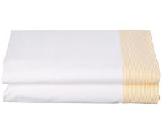 ESSIX Drap de lit, Coton, Jonquille, 180x290 cm