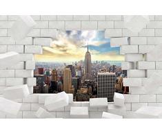 Tapisserie dÃ©co poster BREAK MANHATTAN 3 x 2,70 m | DÃ©co et photo murale XXL QualitÃ© HD Scenolia