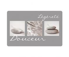 dÃ©corline set de table 28.5x44cm opaque clarte gris