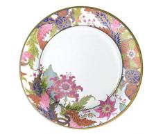 Caspari 13130DP Tobacco Leaf Paquet de 8 Assiettes, Non-BÃ¢ton, Multicolore, 27 x 27 x 0,02 cm