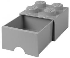 Tiroir en brique LEGO 4 boutons, 1 tiroir, boÃ®te de rangement empilable, 4.7 l