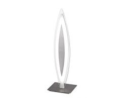 WOFI 8275.01.64.0000 Lampe de table, Métaux Divers, 12 W, 11 x 37,6 x 11 cm