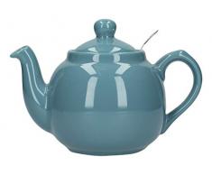 London Pottery ThÃ©iÃ¨re filtrante 2 Tasses Vert, CÃ©ramique, Aqua, 2 Cup
