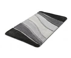 Meusch Tapis de Toilette Océan Trèfle, 70 x 120 cm, Ardoise