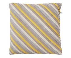 Dutch Decor Coussin Mateo 45x45 cm Taupe - Coussins Déco - Oreiller Décoratif - Déhoussable - Zippé