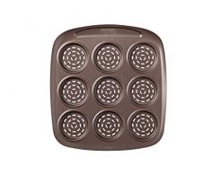 Pyrex - Asimetria - Plat Ã 9 Mini Pizza sans Emporte PiÃ¨ce en MÃ©tal Ã 6.50 cm