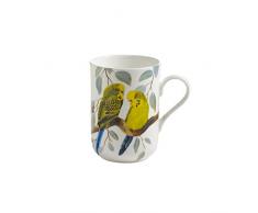 Maxwell williams &pBW1508 birds of the world mug tasse à café, tasse: cage à oiseaux en coffret cadeau en porcelaine