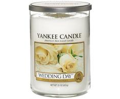 Yankee Candle 138438E Bougie en pot Wedding Day, Blanc, Jarre Petite