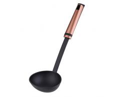 Bergner Sigma Louche en cuivre, Noir, 32.5Â cm