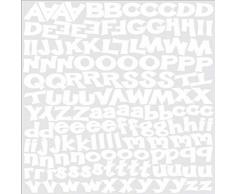 Karen Foster Motif Scrapbooking Collegiate Lettres de lalphabet Stickers avec Chiffres