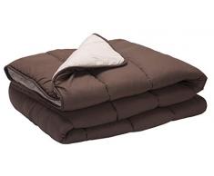 Pikolin Home - Couette en fibre hypoallergÃ©nique et rÃ©versible, automne/hiver, 300g/mÂ². 240x260cm-Lit 180