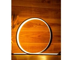 NUÃR HK-TL-003-BL-UK06 Lampe, Noir métallisé, ZERO-UK