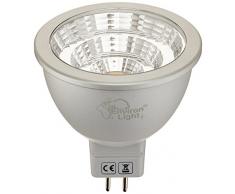 environlight 1391823922Â A +, Spot LED, plastique, 6Â watts, GU5.3, argent, 5Â x 5Â x 5Â cm