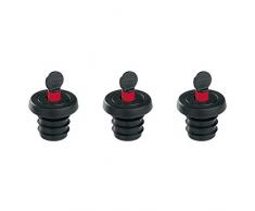 LâATELIER DU VIN â Bouchon GardâVin On/Off â Préserve Toutes les Saveurs de Vos Bouteilles Entamées â 3 Bouchons