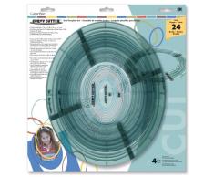 EK Tools EKCC07 Curvy Cutter Ovale, Plastique, Transparent, 36,83 x 35,05 x 2,03 cm