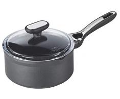 Pyrex - Origin+ - Casserole avec RevÃªtement antiadhÃ©sif sain â Compatible tous feux dont Induction â Aluminium - Gris quartz - 18 cm