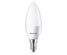 PHILIPS Ampoule LED flamme 4W-25W E14, intensitÃ© variable, blanc chaud - LunitÃ©
