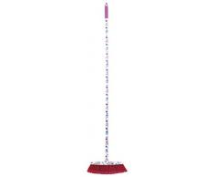 JUYPAL Hiboux décoré Big Balai avec clé métallique, Blanc/Fuchsia, Lot de 18