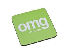 Boxer Gifts Dessous de Verre Inscription OMG Oh My God