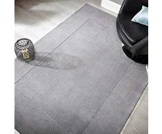 Flair Rugs 25321 Tapis, Laine, Gris, 60cm x 230cm