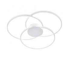 Trio Leuchten 673210331 Plafonnier, Aluminium, 40 W, Blanc Mat