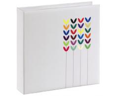 Hama 00094510 Album photo mémo La Fleur 10 x 15 cm 200 pages (Blanc)