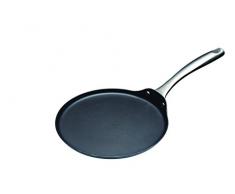 Kitchen Craft MCCP24 Antiadhésive Poêle à Crêpes, Acier, Noir, 20 cm