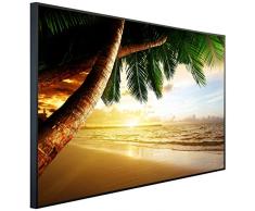 InfrarotPro Chauffage Infrarouge Palmier à Coucher de Soleil 120 x 75 x 3 cm