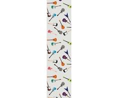 Scenolia Stickers géant papier peint déco GUITARE 60 x 240 cm | Déco murale Qualité HD