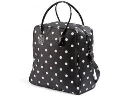 Rangement & Cie SC006 Sac Isotherme Noir / Pois Blancs Grand ModÃ¨le