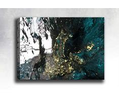 Bonamaison Peinture sur toile, multicolore, 40 x 60 cm - ConÃ§u et fabriquÃ© en Turquie