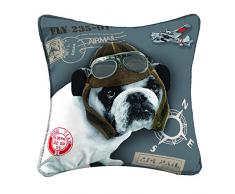 douceur dintÃ©rieur housse de coussin 40x40 cm polyester aviateur