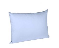Fleuresse Colours Housse de Coussin Satin, Satin, Bleu, 25.0 x 18.0 x 1.8 cm