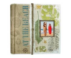 Zep S.r.l MI57200 Maui Album Photo Ã 200 Pochettes Beige/Blanc/Vert 13 x 19 cm