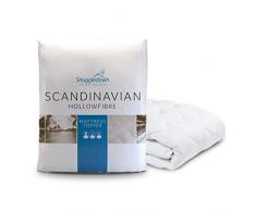 Snuggledown scandinaves Surmatelas, en Microfibre, Blanc, Super-King