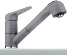 Franke 115.0030.729 Granit Robinet de cuisine avec un pull Out bec - Gris/Gris Pierre (en)