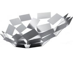 Alessi Mt03 W la Stanza dello Scirocco Centre de Table en Acier ColorÃ© Ã la RÃ©sine Au Ãpoxyde, Blanc