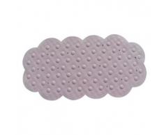 MSV Tapis Caoutchouc Fond de Bain Rose 44x92, Carbonate de Calcium