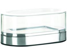 Emsa ACCENTA Beurrier en acier inox, 10 x 17 x 7,5 cm, argent,