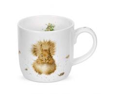 Redhead par Royal Worcester Wrendale Vert écureuil Simple Mug