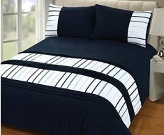 Rapport Parure de lit de Brooklyn, Bleu Marine, King