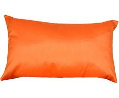 Atout Ciel Coussin Garni - Taffetas Uni, Polyester, Mandarine, 50x30x10 cm