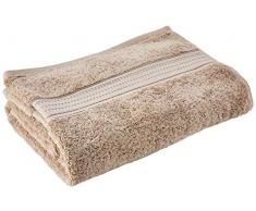 Cazsplash Serviette de Bain en Coton Bio 650 g/m², Coton Organique, Blanc, 33.197800000000001 x 23.0124 x 5.4101999999999997 cm