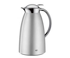 ALFI Gusto Pichet Isotherme en Acier Inoxydable Blanc Alpin, Acier Inoxydable, Ice Silver, 1,0 Liter