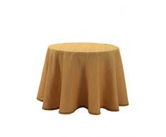 Martina Home Ribera Nappe pour Table Camilla Redonda de 100 Doré