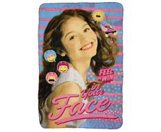 ST.IOANNIDIS&SON Plaid - Couverture Polaire sous Licence Soy Luna 100x140cm, Polyester, Multicolore, 140x100 cm