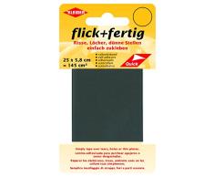 Kleiber 140 cm Ruban nylon rÃ©paration autocollant rapide Gris