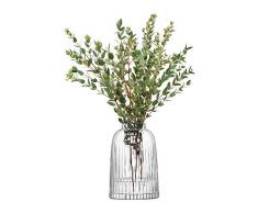 LSA International plissÃ© Vase H20Â cm Clair