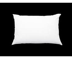 Soleil docre Oreiller Blanc 45x70 cm, Lavable en Machine, Polycoton, 50 x 70 cm